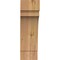 Ekena Millwork 5 1/2"W x 10"D x 18"H Merced Smooth Knee Brace, Western Red Cedar BRC06X10X18MRC00SWR - alternate 3